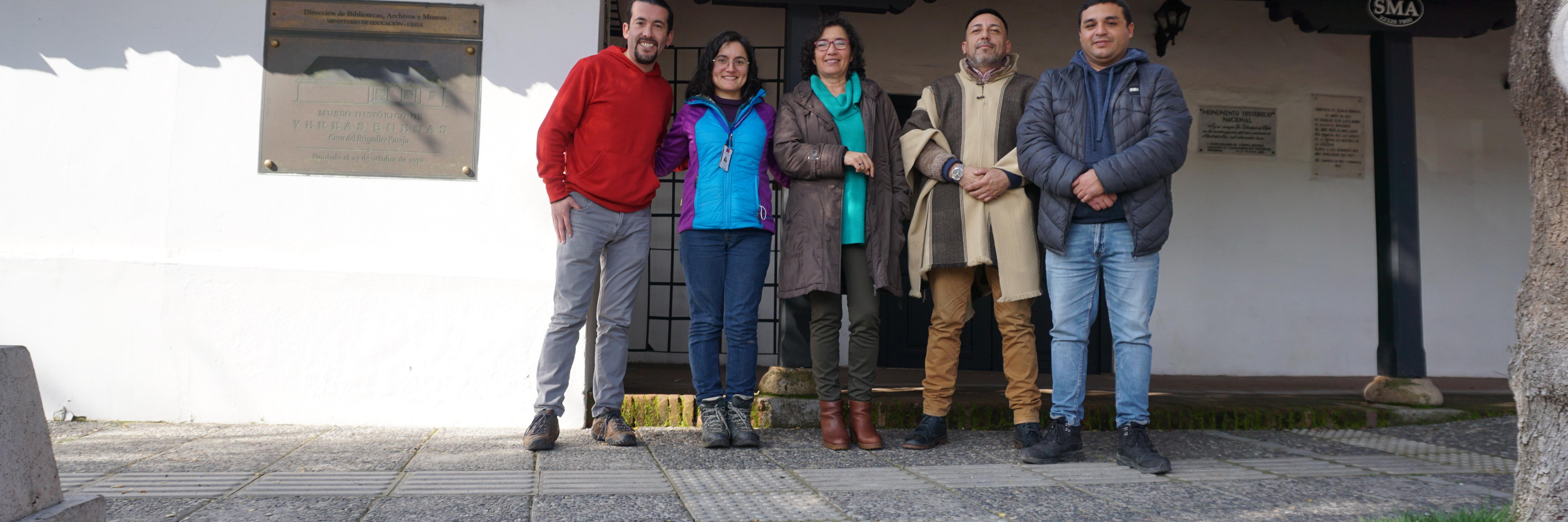 Equipo Museo Histórico de Yerbas Buenas y María Isabel Amaya Torres del CNCR