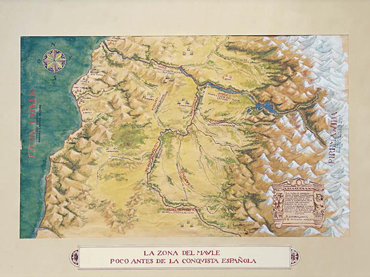 Zona del Maule poco antes de la Conquista Española
