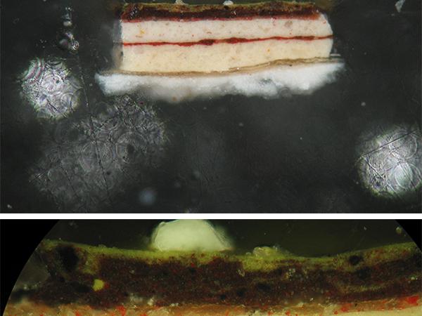 Análisis de cortes estratigráficos, zona cintura