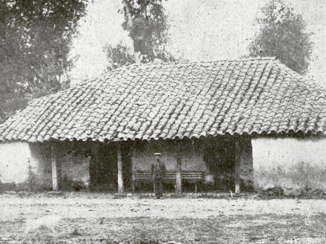 Fotografía de la casa de la familia Contreras, 1913