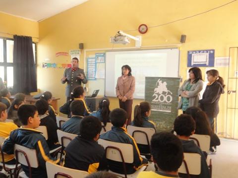 Charla en Escuela Quilipín