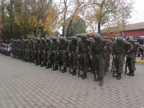 Contingente de la Escuela de Artillería de Linares