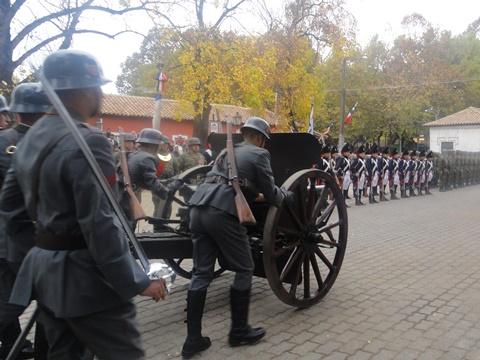 Cañonazos en homenaje a los 200 años de la Sorpresa de Yerbas Buenas