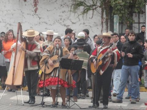 Presentación folclórica