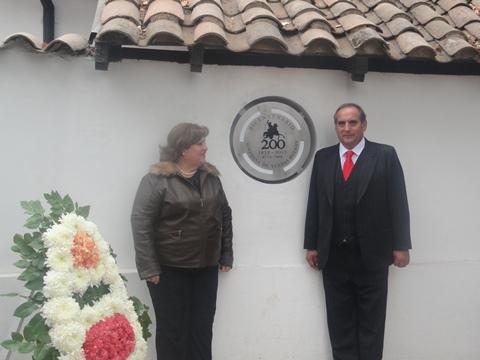 Inauguración de Placa Bicentenaria