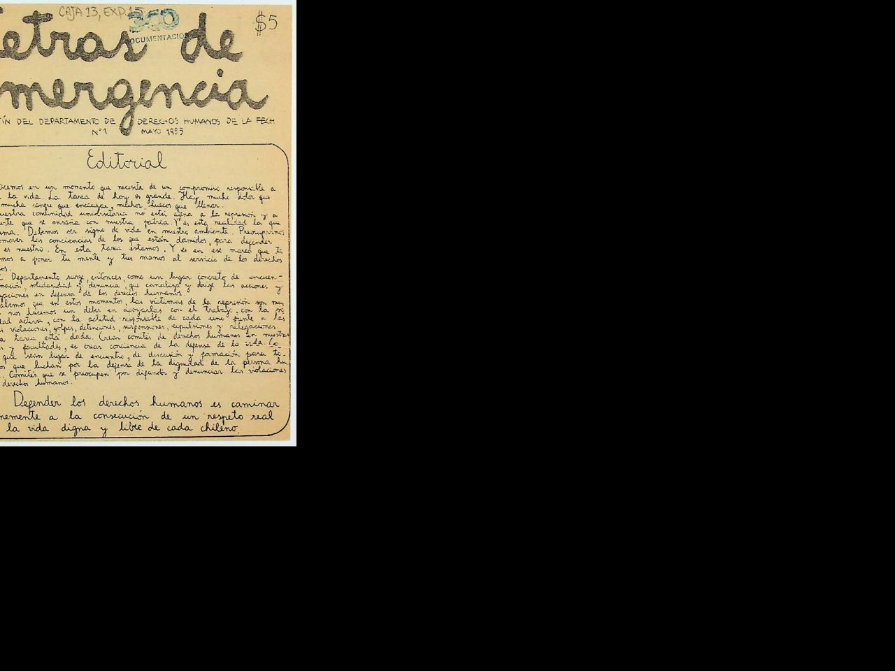 Boletín.