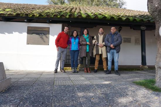 Equipo Museo Histórico de Yerbas Buenas y María Isabel Amaya Torres del CNCR