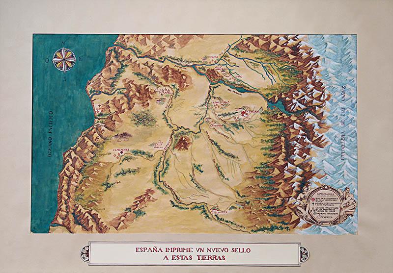 España imprime un nuevo sello a estas tierras España imprime un nuevo sello a estas tierras