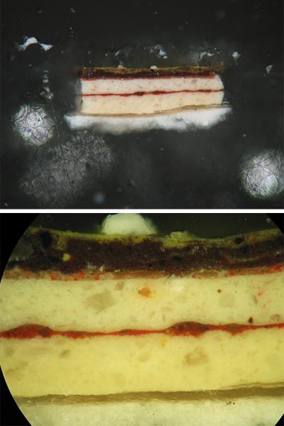 Análisis de cortes estratigráficos, zona cintura Análisis de cortes estratigráficos, zona cintura