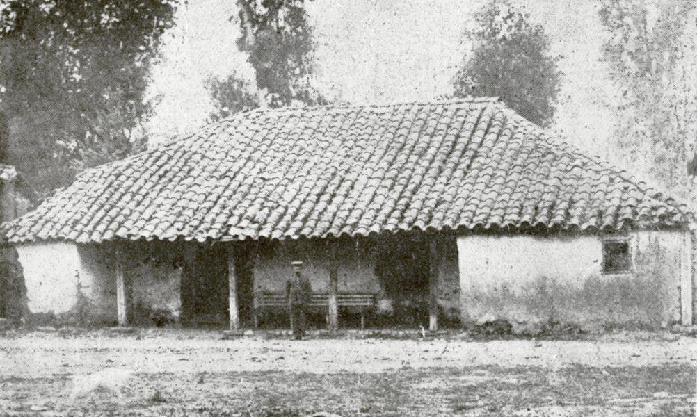 Fotografía de la casa de la familia Contreras, 1913
