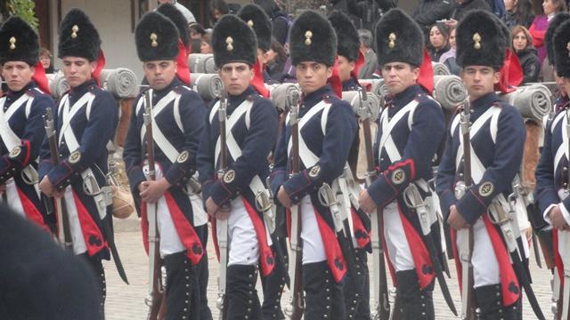 Formación del Escuadrón Histórico