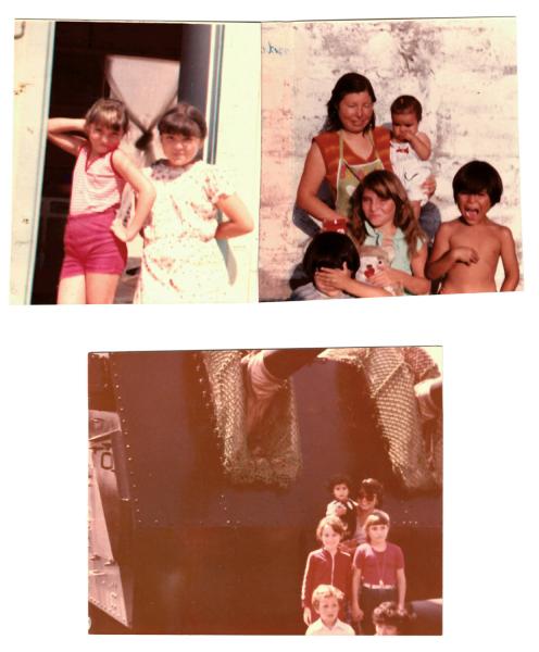 Imáges de Irene Castro de los años 1980, 1983 y 1985. Donante Irene Castro, Antofagasta. Fotografía.